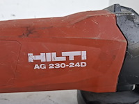 Haakse slijper 230mm 230v hilti hilti, ag 230-24d, bouwjaar 2022 - afbeelding 3 van  7