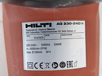 Haakse slijper 230mm 230v hilti hilti, ag 230-24d, bouwjaar 2022 - afbeelding 6 van  7