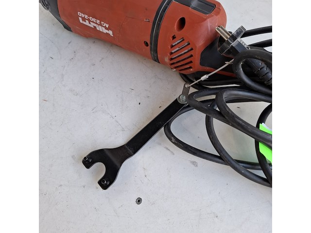 Haakse slijper 230mm 230v hilti hilti, ag 230-24d, bouwjaar 2022 - afbeelding 7 van  7
