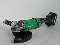 Haakse slijper 230mm accu 36v hitachi, g3623dawgz, bouwjaar 2019 - afbeelding 1 van  13