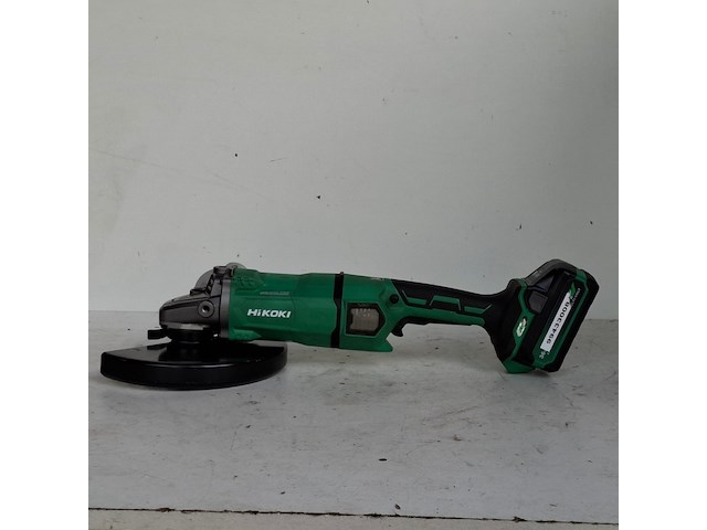 Haakse slijper 230mm accu 36v hitachi, g3623dawgz, bouwjaar 2019 - afbeelding 6 van  13