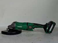 Haakse slijper 230mm accu 36v hitachi, g3623dawgz, bouwjaar 2019 - afbeelding 6 van  13