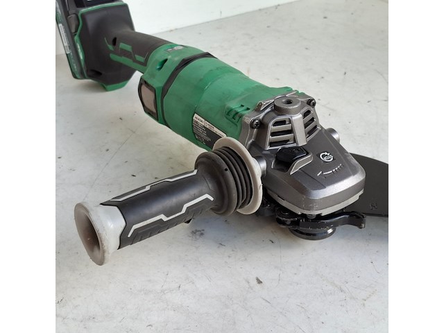Haakse slijper 230mm accu 36v hitachi, g3623dawgz, bouwjaar 2019 - afbeelding 8 van  13