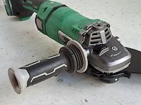Haakse slijper 230mm accu 36v hitachi, g3623dawgz, bouwjaar 2019 - afbeelding 8 van  13