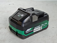 Haakse slijper 230mm accu 36v hitachi, g3623dawgz, bouwjaar 2019 - afbeelding 11 van  13