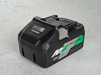 Haakse slijper 230mm accu 36v hitachi, g3623dawgz, bouwjaar 2019 - afbeelding 13 van  13