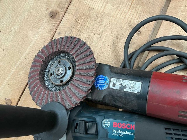 Haakse slijper (2x) - afbeelding 4 van  6