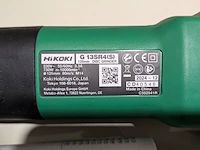 Haakse slijper, hikoki, g 13sr4(s) - afbeelding 4 van  4