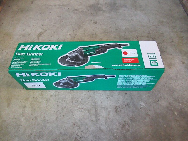 Haakse slijper hikoki, g23st - afbeelding 1 van  2