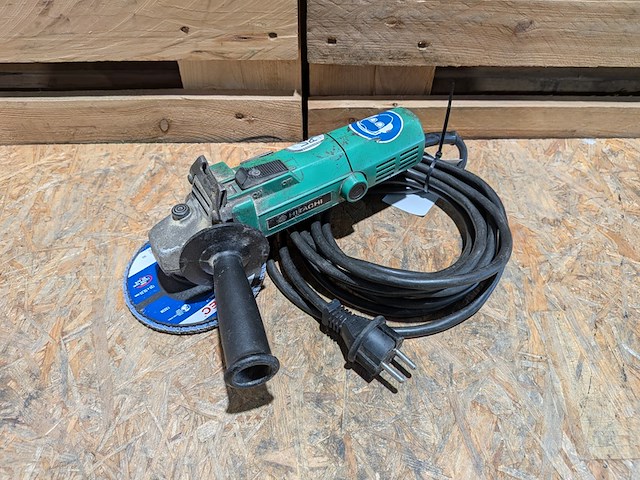 Haakse slijper, hitachi, g 12s1 - afbeelding 1 van  6