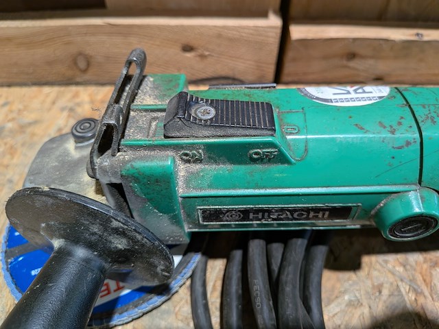 Haakse slijper, hitachi, g 12s1 - afbeelding 3 van  6