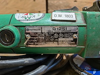 Haakse slijper, hitachi, g 12s1 - afbeelding 5 van  6