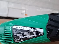 Haakse slijper hitachi, g15va, bouwjaar 2018 - afbeelding 4 van  6