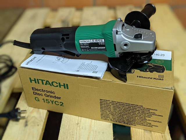 Haakse slijper hitachi, g15yc2 - afbeelding 3 van  4