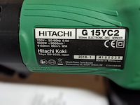 Haakse slijper hitachi, g15yc2 - afbeelding 4 van  4