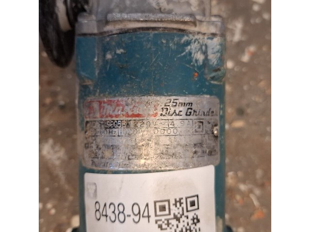 Haakse slijper, makita, 9005b - afbeelding 5 van  5