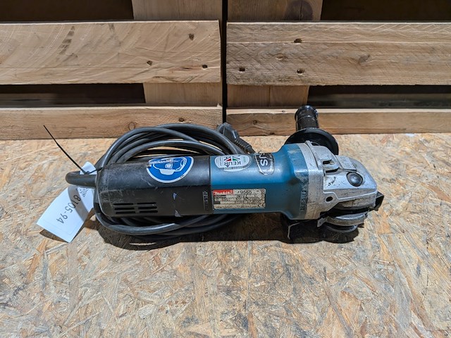 Haakse slijper, makita, 9565, 2000 - afbeelding 3 van  7