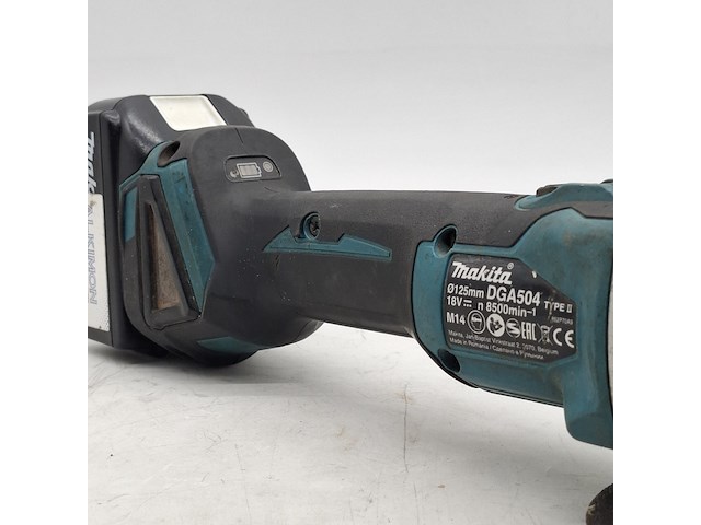 Haakse slijper, makita, dga504, 2021 - afbeelding 6 van  10