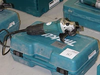 Haakse slijper makita ga50303r met kunststoffen koffer - afbeelding 2 van  2
