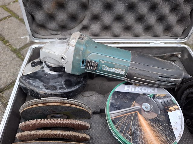 Haakse slijper makita, ga5030r, bouwjaar 2020 - afbeelding 3 van  5