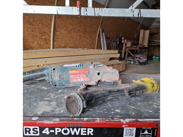 Haakse slijper makita, ga9020s, bouwjaar 2009 - afbeelding 2 van  5