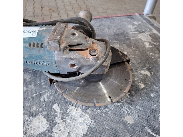 Haakse slijper makita, ga9020s, bouwjaar 2010 - afbeelding 3 van  5