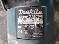 Haakse slijper makita, ga9030r, bouwjaar 2016 - afbeelding 5 van  5