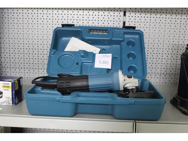 Haakse slijper makita type ga5530dr, nieuw in koffer - afbeelding 1 van  2