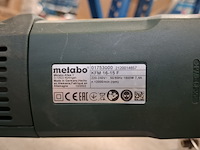 Haakse slijper met metaal kantenfrees metabo, wef 9-125 quick, kfm16-15 f - afbeelding 7 van  12