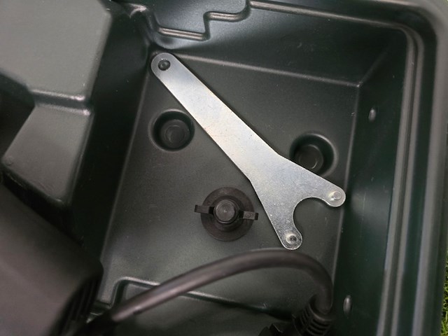 Haakse slijper metabo, w 850-125, groen - afbeelding 5 van  6