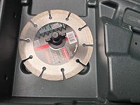Haakse slijper, metabo, w 850-125 set, groen - afbeelding 3 van  6