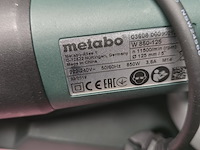 Haakse slijper, metabo, w 850-125 set, groen - afbeelding 4 van  6