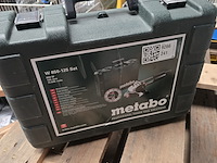 Haakse slijper, metabo, w 850-125 set, groen - afbeelding 6 van  6