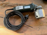 Haakse slijper, metabo, we 9-125 quick, groen/zilver, 2002, 900 w – 125 mm – met hulpstuk
