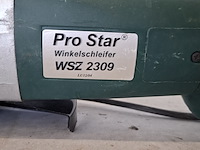 Haakse slijper, pro star, wsz 2309 - afbeelding 6 van  9