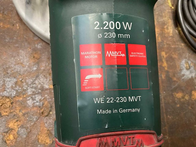 Haakse slijpmachine (2x) - afbeelding 3 van  6