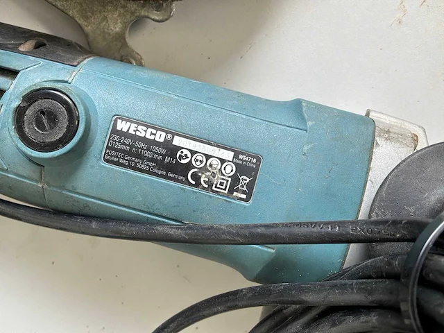Haakse slijpmachine (2x) - afbeelding 3 van  5