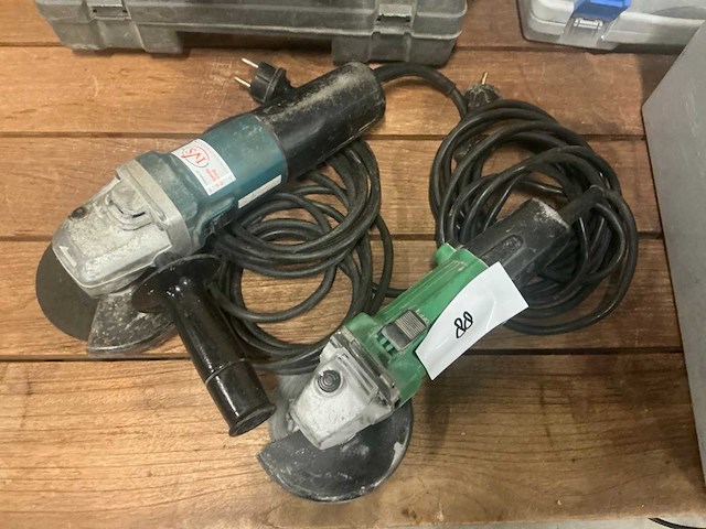 Haakse slijpmachine (2x) - afbeelding 2 van  4