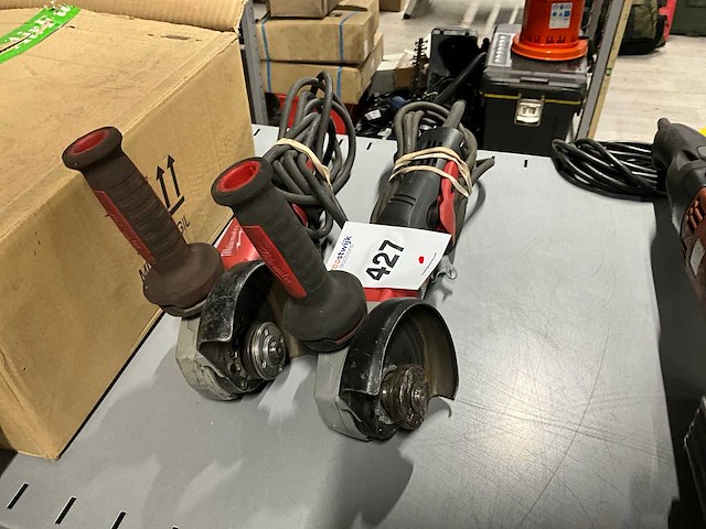 Haakse slijpmachine (2x) - afbeelding 3 van  3