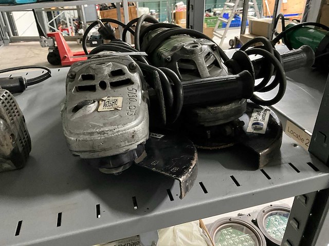 Haakse slijpmachine (2x) - afbeelding 2 van  3