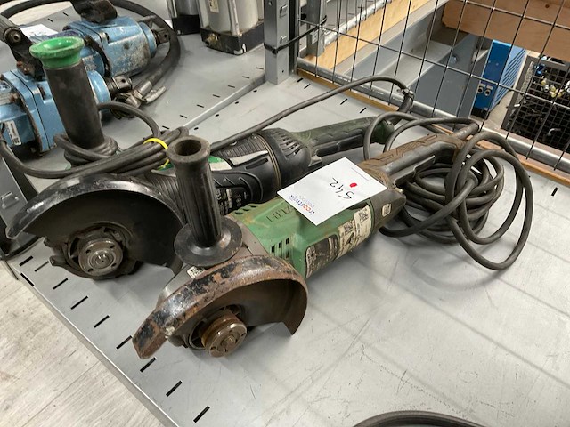 Haakse slijpmachine (2x) - afbeelding 1 van  3