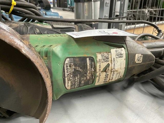 Haakse slijpmachine (2x) - afbeelding 2 van  3