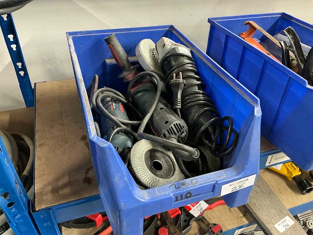 Haakse slijpmachine (3x) - afbeelding 1 van  5