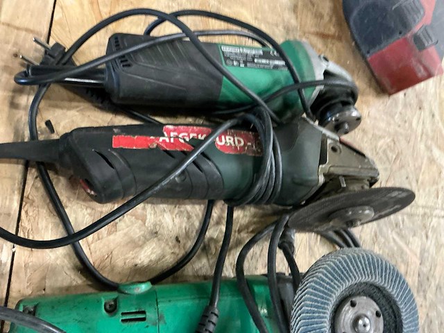 Haakse slijpmachine (3x) - afbeelding 2 van  3