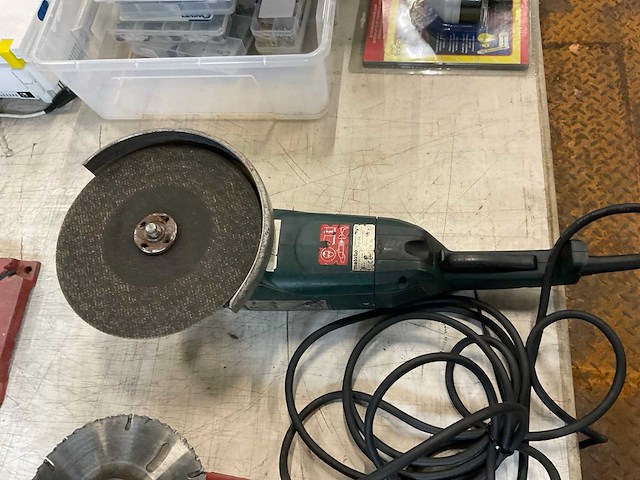 Haakse slijpmachine (3x) - afbeelding 2 van  7