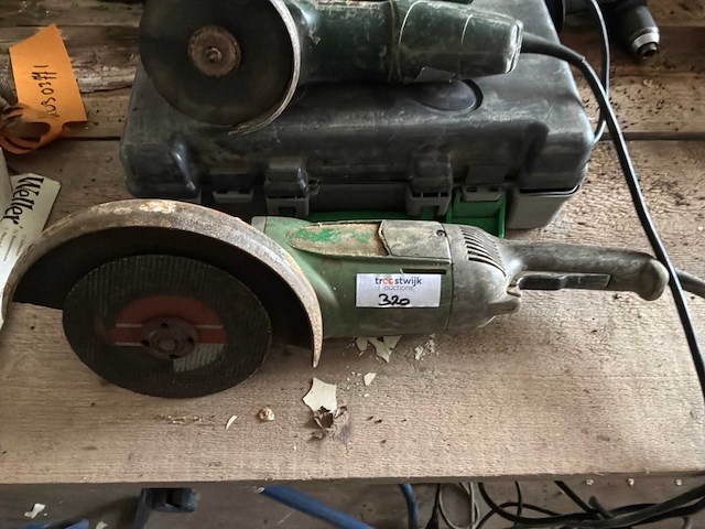 Haakse slijpmachine (3x) - afbeelding 3 van  3