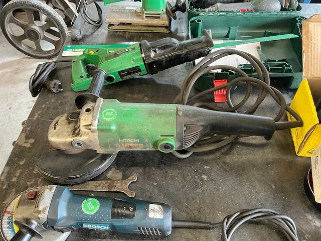 Haakse slijpmachine (3x) - afbeelding 4 van  4