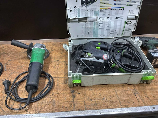 Haakse slijpmachine (3x) - afbeelding 3 van  4