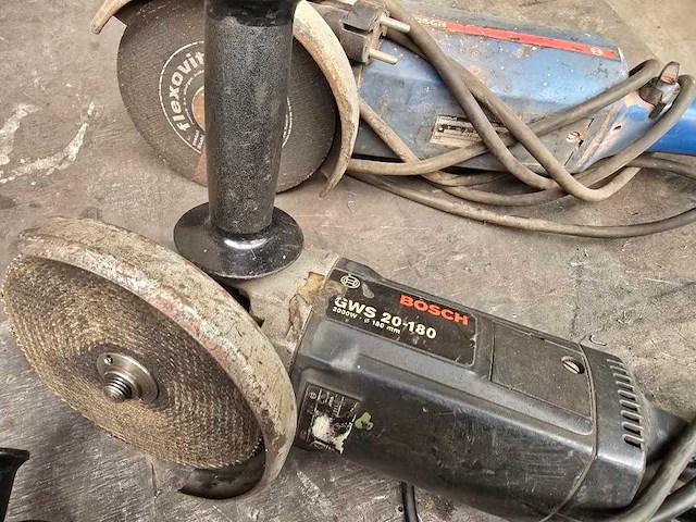 Haakse slijpmachine (3x) - afbeelding 3 van  4