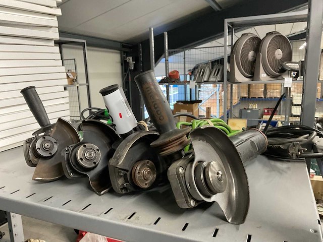 Haakse slijpmachine (4x) - afbeelding 1 van  5